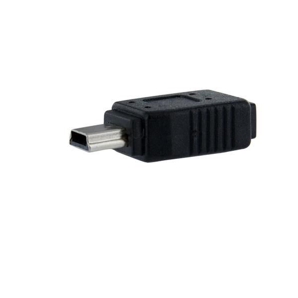 STARTECH ADAPTADOR MICRO USB A MINI USB 2 0 1X M